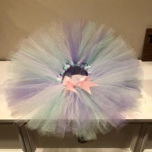 Costomized Unicorn Glitter Tutu. 2T-3T.